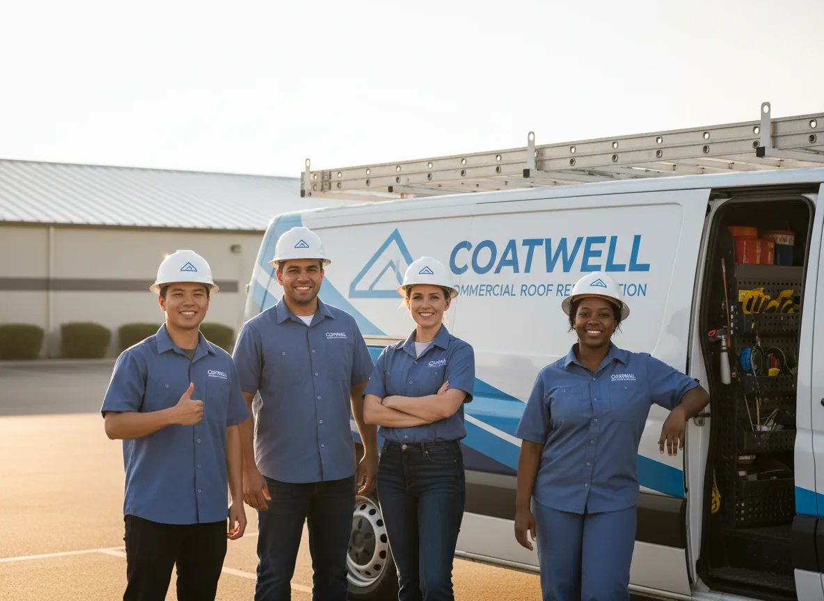 Commercial roof coating company in Palmer, MA